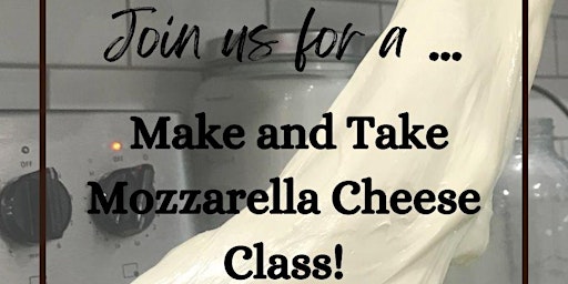 Immagine principale di Make and Take Mozzarella Cheese Class 