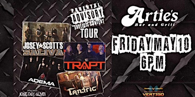 Imagem principal do evento JOSEY SCOTTS SALIVA * TRAPT * TANTRIC* ADEMA * ONE DAY ALIVE - Arties Frenchtown