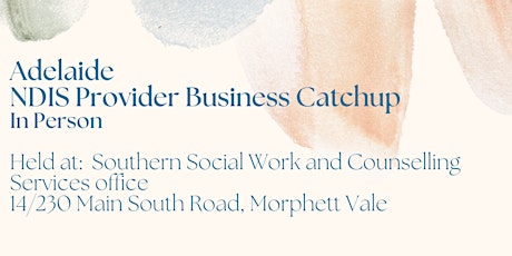 NDIS Provider Business Catchup