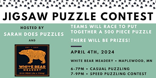 Immagine principale di White Bear Meadery Jigsaw Puzzle Contest 