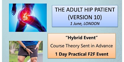 The Adult Hip Patient (Version 10)- Live face to face course, London primary image