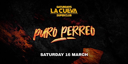 La Cueva Superclub Saturdays | SYDNEY | SAT 16 MAR | PURO PERREO primary image