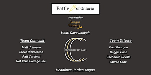 Battle of Ontario Comedy Show primary image