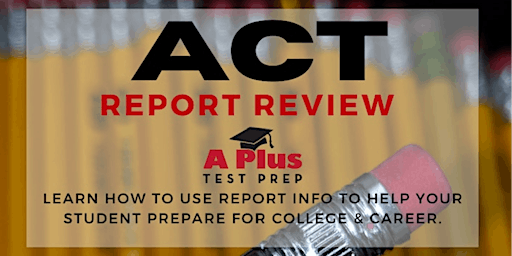 Image principale de ACT (& SAT) Scores are back--now what?