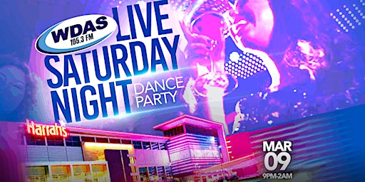 Imagen principal de WDAS LIVE SATURDAY NIGHT DANCE PARTY