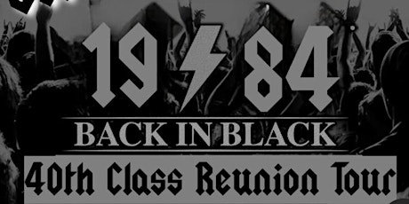 CRHS BACK IN BLACK 40th REUNION TOUR