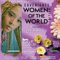 CAVE NIGHTS Open Mic: WOMEN OF THE WORLD primary image