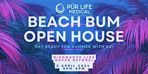 Imagem principal do evento Beach Bum Open House!