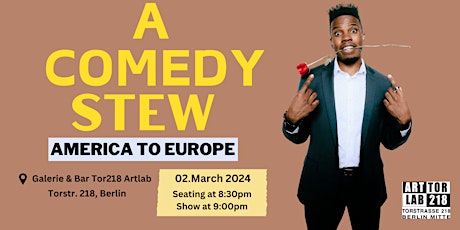 A Comedy Stew | English Stand up Comedy (Berlin)