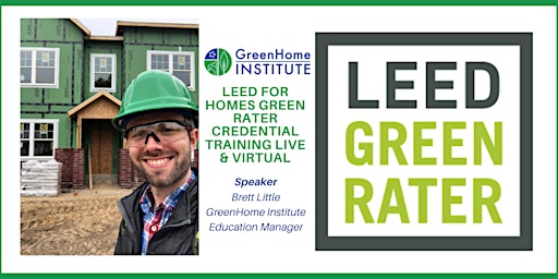 Imagen principal de LEED For Homes Green Rater Online Training