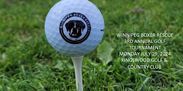 3rd Annual Winnipeg Boxer Rescue Golf Tournament