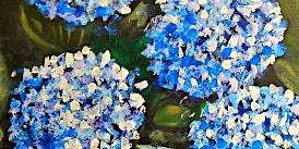 Imagem principal do evento IN-STUDIO CLASS  Hydrangeas Wed. April 10th 6:30pm $35