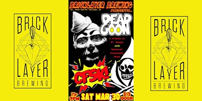 Imagem principal de BRICKLAYER BREWING PRESENTS DEAD GOON W/ CAMPFIRE SHITKICKERS