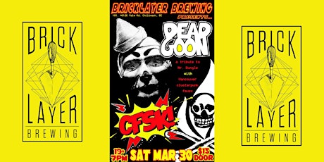 BRICKLAYER BREWING PRESENTS DEAD GOON W/ CAMPFIRE SHITKICKERS primary image