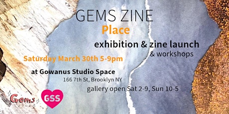 Gems zine exhibition launch- Letterpress Printed Postcards with Datum Press