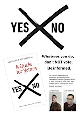Scotland's Referendum: A Guide for Voters book launch Dundee primary image