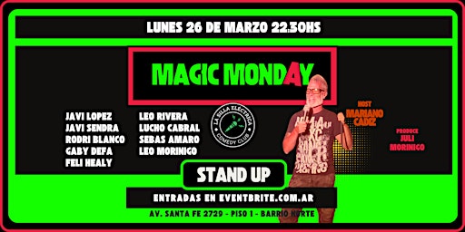 Imagen principal de MAGIC MONDAY - STAND UP