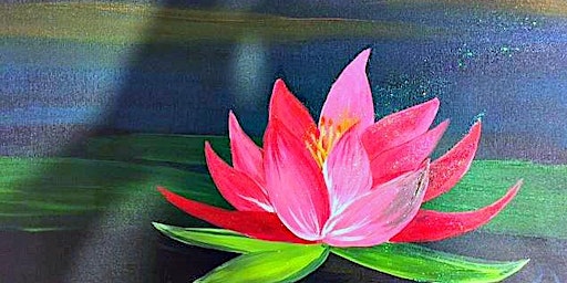 Immagine principale di IN-STUDIO CLASS Lotus Blossom Wed. May 1st 6:30pm $35 