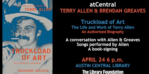 Imagem principal do evento atCentral: Terry Allen & Brendan Greaves