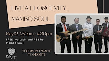 Primaire afbeelding van Live at Longevity: Mambo Soul