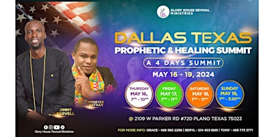 Primaire afbeelding van Dallas Prophetic and Healing Conference