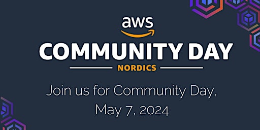 Hauptbild für AWS Community Day Nordics - May 7,  2024 @ Copenhagen