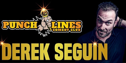 Imagem principal do evento Derek Seguin LIVE at Punch Lines!
