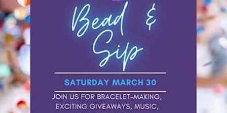 Bead & Sip Bracelet-Making Workshop