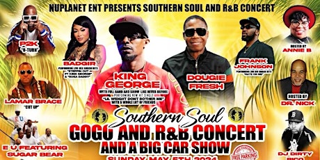 SOUTHERN SOUL GOGO AND R&B CONCERT AND A BIG CAR SHOW