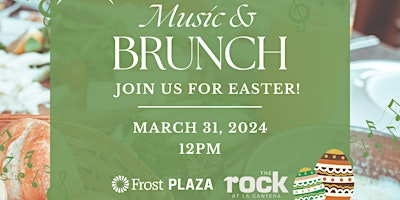 Easter Brunch in Frost Plaza at The Rock at La Cantera primary image
