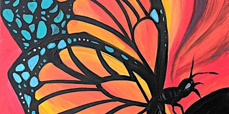 IN-STUDIO CLASS Beautiful Butterfly Wed. May 8th 6:30pm $35 primary image