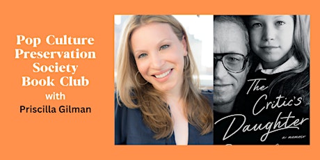 “The Critic’s Daughter” Book Club with author Priscilla Gilman