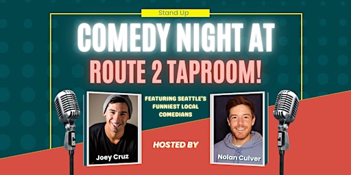 Primaire afbeelding van Comedy Show at ROUTE 2 TAPROOM