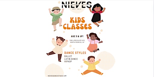 Primaire afbeelding van Kids Latin Dance (5 & Up) - Long Island