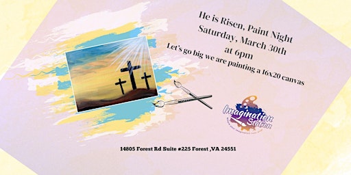 Imagem principal do evento He is Risen, Paint Night