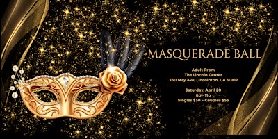 Primaire afbeelding van Masquerade Ball: An Adult Prom