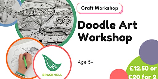 Doodle Art for Beginners with Kathryn in Bracknell - all ages primary image