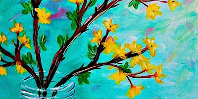 IN-STUDIO CLASS  Forsythia Tues. April 30th 6:30pm $35 primary image