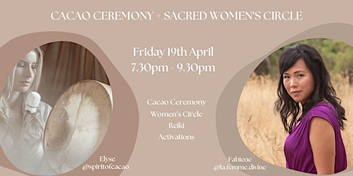 Immagine principale di Sacred Cacao Ceremony + Women's Circle 