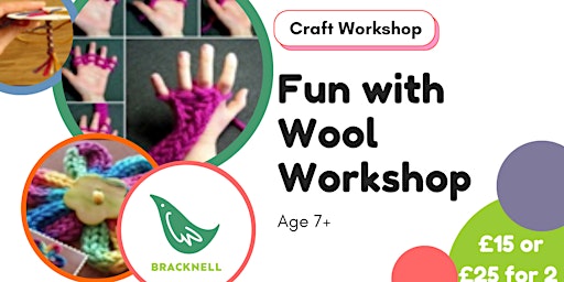Immagine principale di Fun with wool - all ages workshop - with Kathryn in Bracknell 