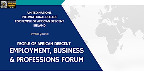 People of African Descent Employment, Business and Professions Forum primary image