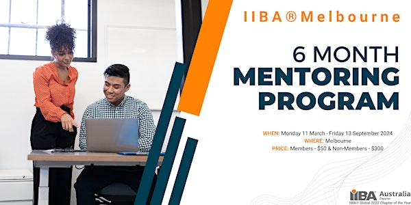 IIBA® Melbourne 2024 Mentoring Program