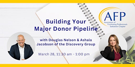 Image principale de Building Your Major Donor Pipeline