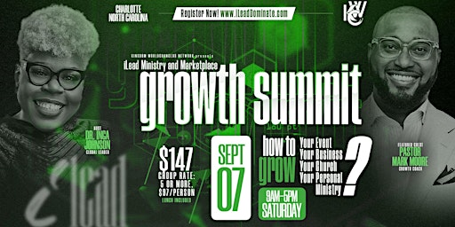 iLead Ministry and Marketplace Growth Summit primary image