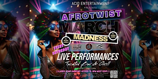 Imagem principal do evento AfroTwist Saturdays