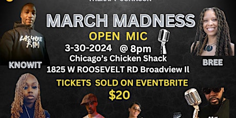 SPOKENWORD/COMEDY/LIVE MUSIC EVENT