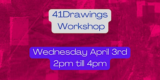 41Drawings Workshop @ Nikolaj Kunsthal primary image