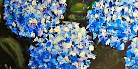 Imagem principal do evento IN-STUDIO CLASS  Hydrangeas  Tues May 28th 6:30pm $35