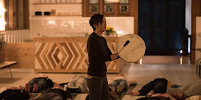 Immagine principale di Theta Drum Journey & Sound Bath with Phoenix Song 