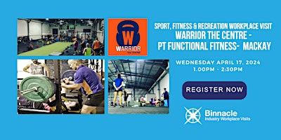 WARRIOR THE CENTRE - PT FUNCTIONAL FITNESS (Mackay) SFR Workplace Visit primary image